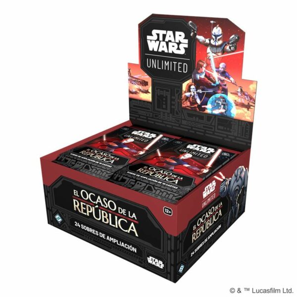 Booster Box (24) - Star Wars Unlimited: Twilight of the Republic