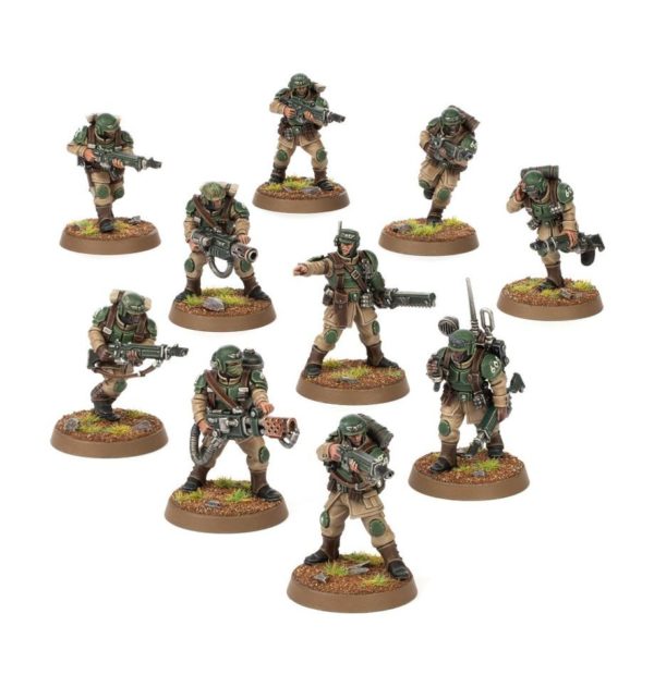 40k - Astra Militarum - Cadian Shock Troops