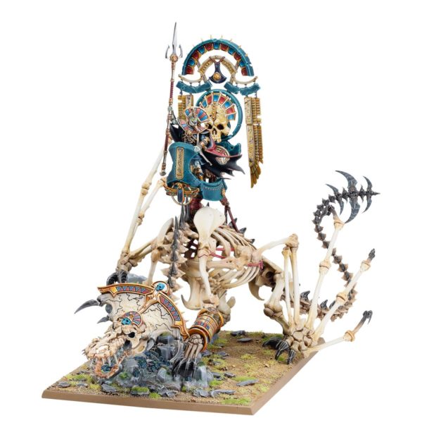 TOW - Khemri - Tomb King on Necrolith Bone Dragon