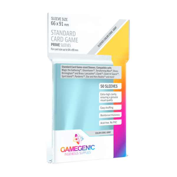 Fundas - Gamegenic - Prime Standard Card Game Sleeves 66x91mm (50)